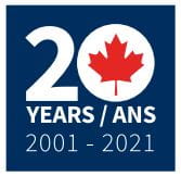 20 years 2001 - 2021